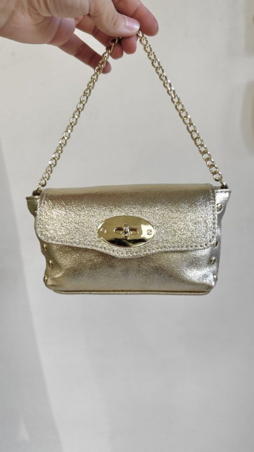 Bolso Mini Dorado