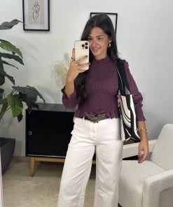 Camisa Martina Burdeo