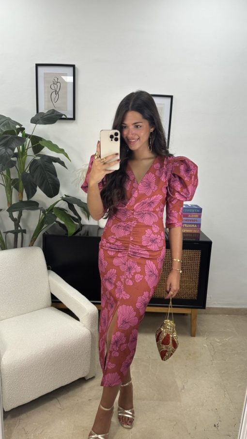 Vestido Serena Flores