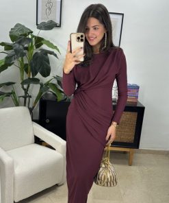 Vestido Vivian Burdeos