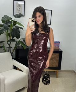 Vestido Angelica Burdeos
