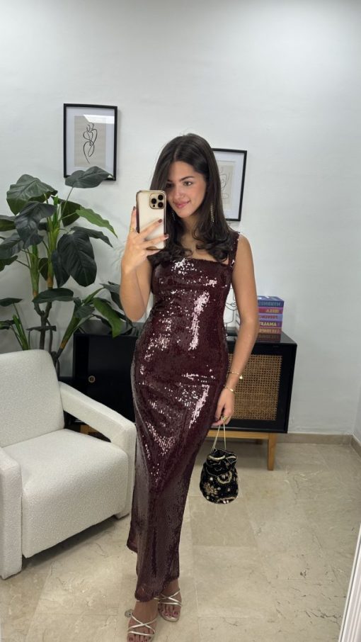 Vestido Angelica Burdeos