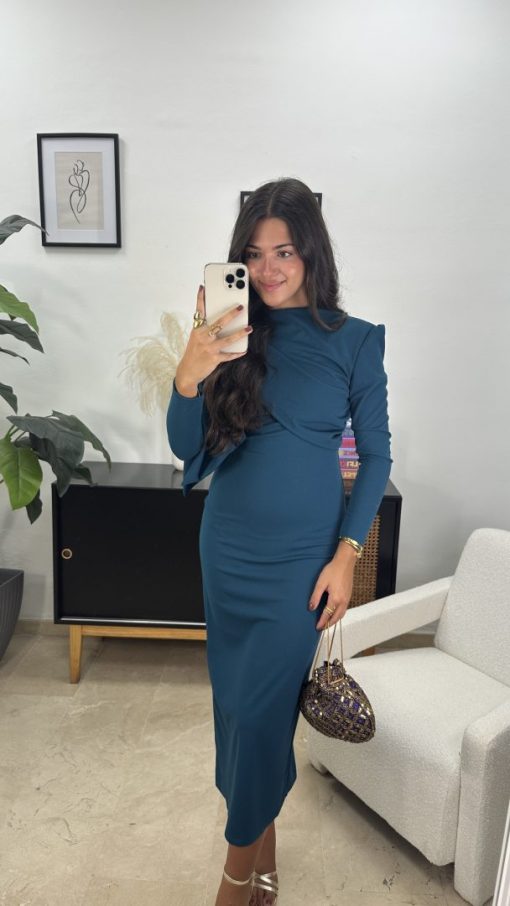 Vestido Elena Azul