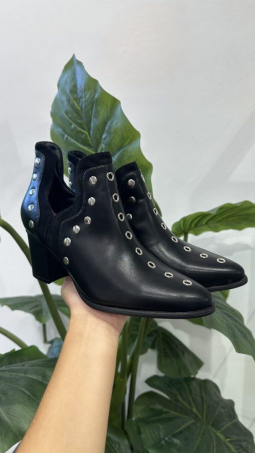 Botas Negras Tacón