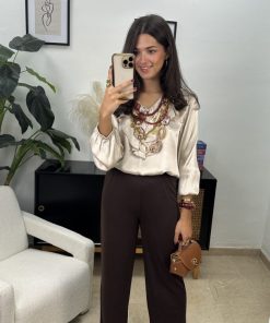 Camisa Aurora Beis