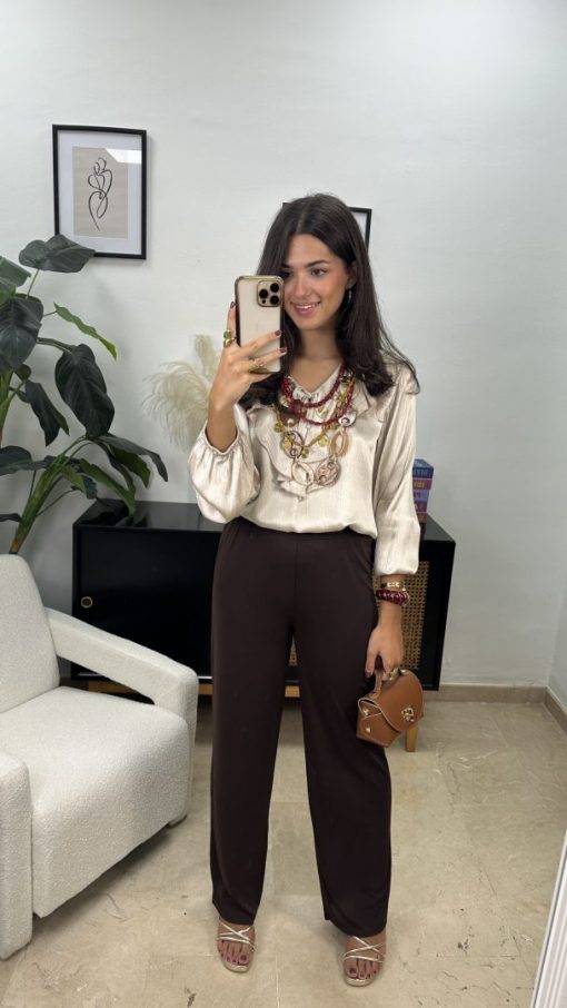 Camisa Aurora Beis