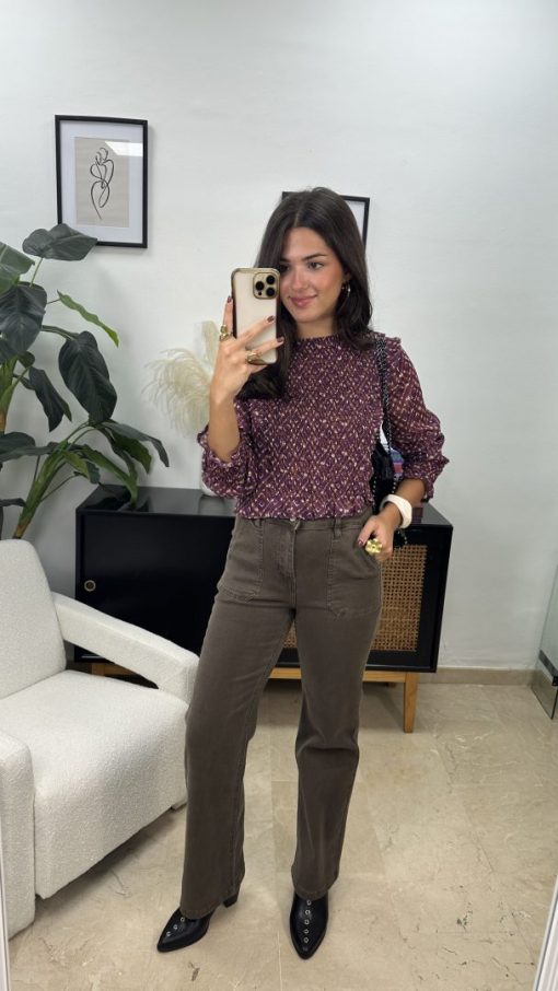 Camisa Elisa Morada