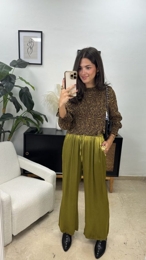 Camisa Elisa Marrón