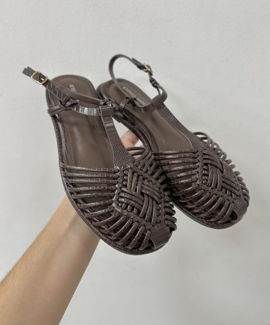 Sandalias Marrones