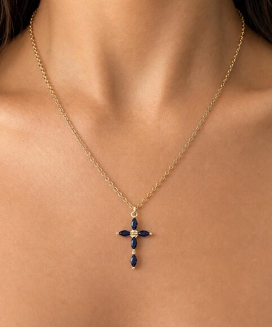 Collar Marie Azul