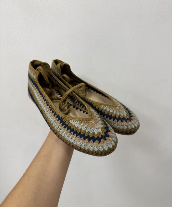 Bailarina Crochet Verdosa
