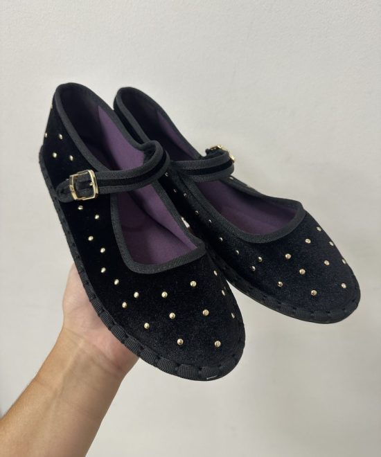 Bailarina Terciopelo Negra